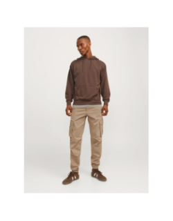 Pantalon cargo kane noah marron homme - Jack & Jones