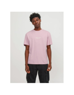 T-shirt imprimé originals studio rose homme - Jack & Jones