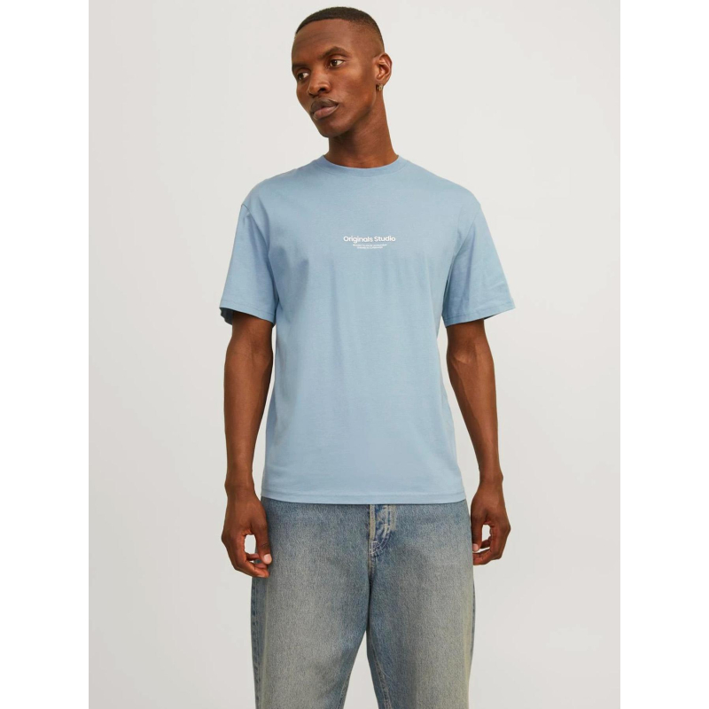 T-shirt imprimé originals studio bleu homme - Jack & Jones