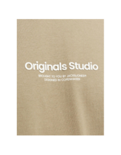 T-shirt imprimé originals studio marron homme - Jack & Jones