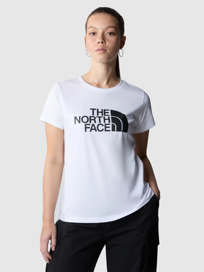 T-shirt easy logo blanc femme - The North Face