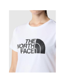 T-shirt easy logo blanc femme - The North Face