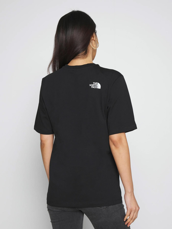 T-shirt easy logo noir femme - The North Face