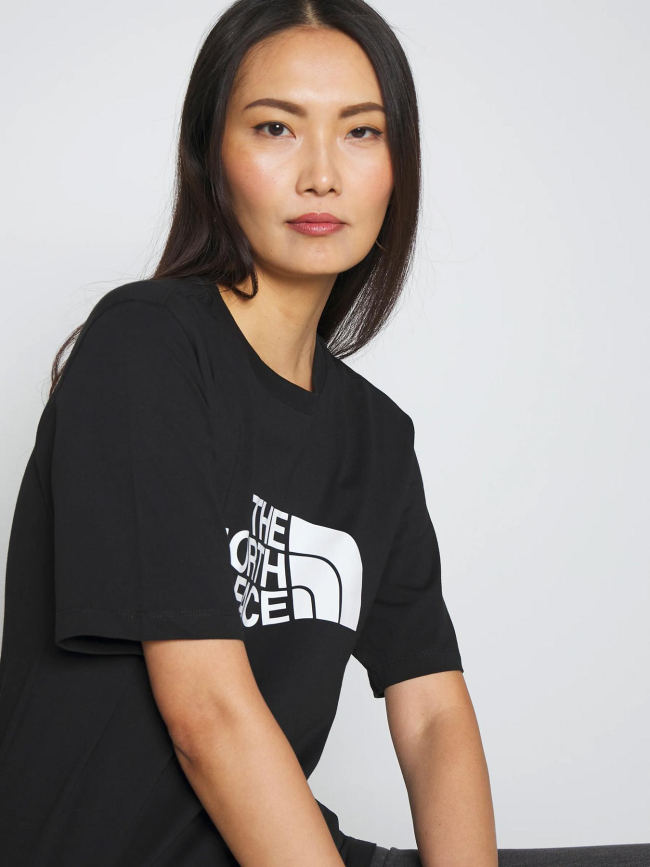 T-shirt easy logo noir femme - The North Face