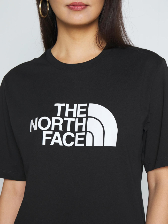 T-shirt easy logo noir femme - The North Face