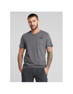 T-shirt simple dome gris homme - The North Face