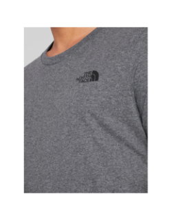 T-shirt simple dome gris homme - The North Face