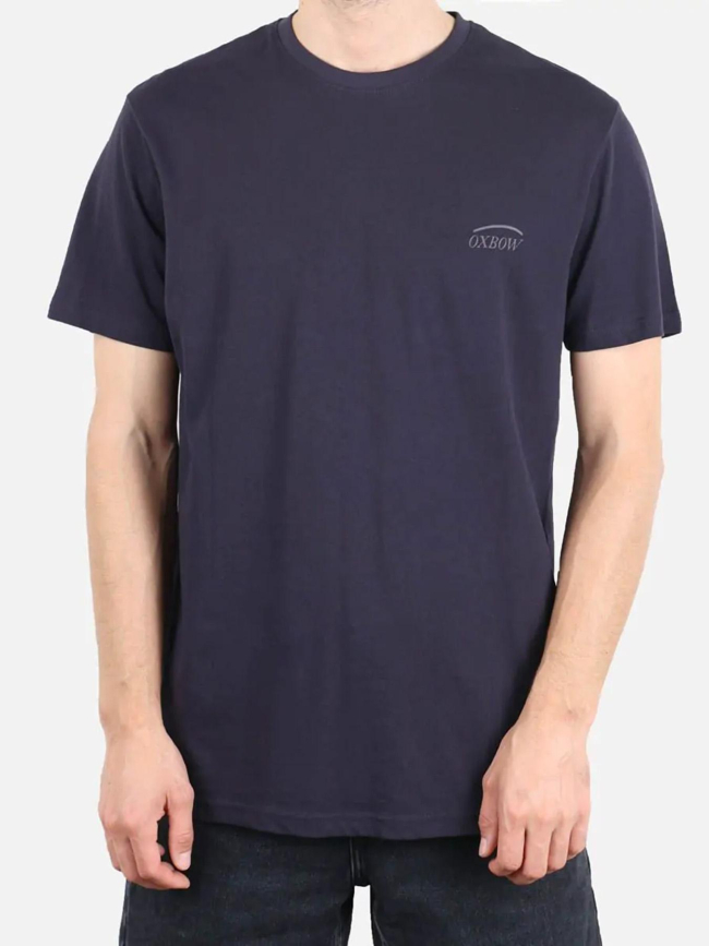 T-shirt tagtan imprimé 4flo bleu marine homme - Oxbow