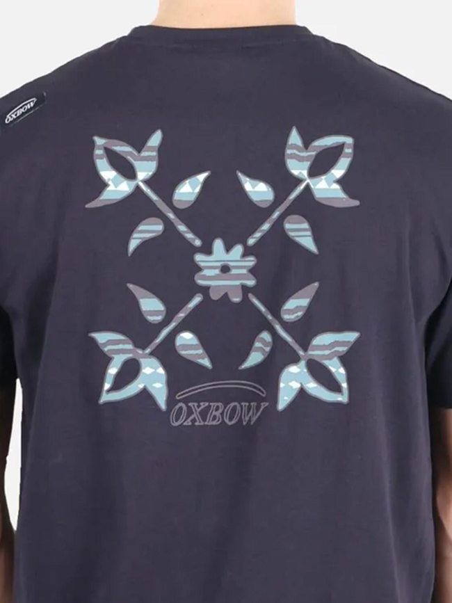 T-shirt tagtan imprimé 4flo bleu marine homme - Oxbow