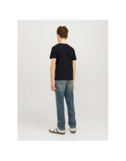 T-shirt joreseven noir garçon - Jack & Jones