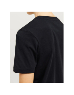 T-shirt joreseven noir garçon - Jack & Jones