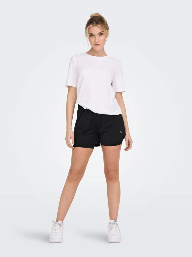 Short de sport mila noir femme - Only Play