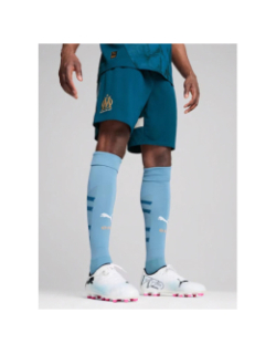 Short de football OM 2024 - 2025 bleu homme - Puma