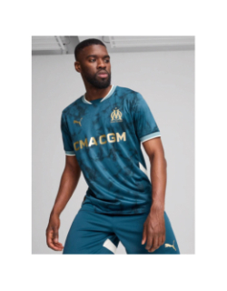 Maillot de football OM away extérieur 24/25 bleu homme - Puma