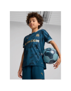 Maillot de football OM extérieur 24/25 bleu enfant - Puma