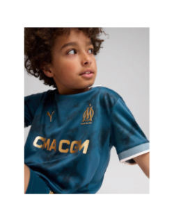 Maillot de football OM extérieur 24/25 bleu enfant - Puma