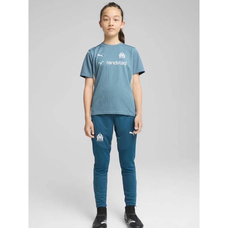 Maillot de football OM training 24/25 bleu enfant- Puma