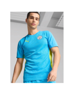 Maillot d'entrainement football mcfc trg bleu adulte - Puma