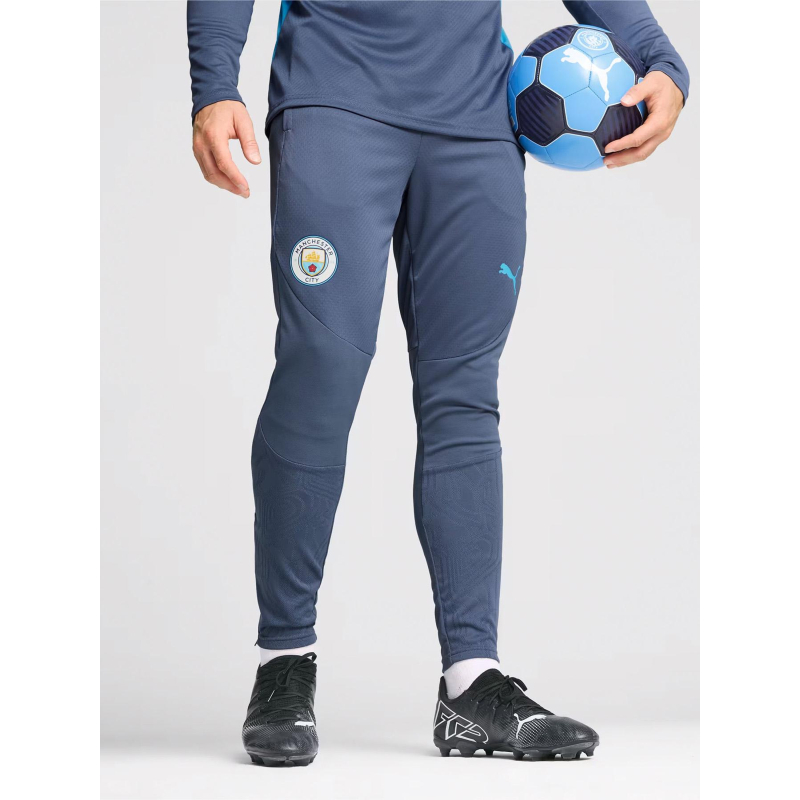 Jogging slim manchster city bleu pétrole homme - Puma