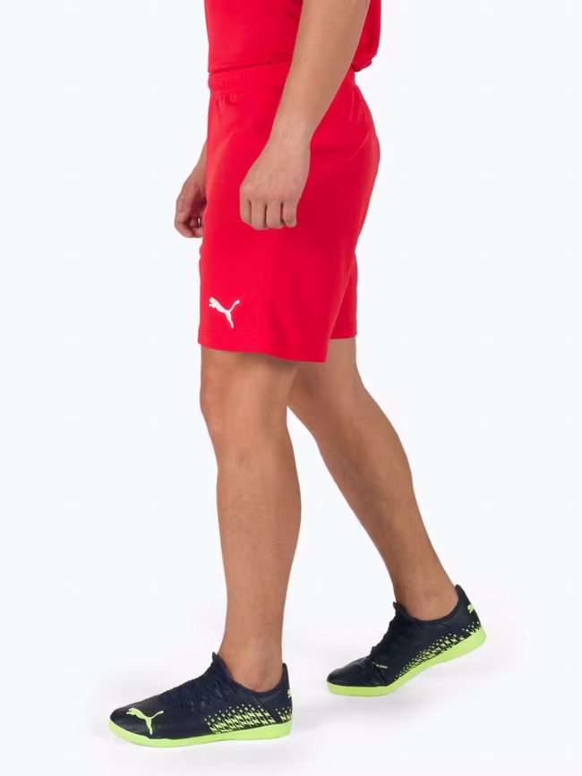 Short de football teamrise rouge - Puma