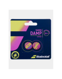 Pack de 2 antivibrateurs damp rose - Babolat