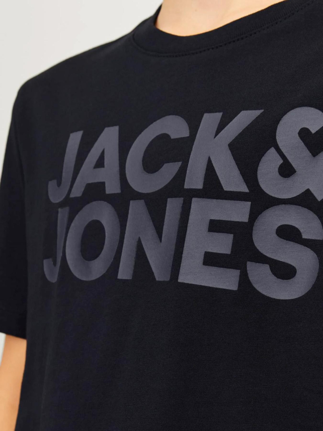 T-shirt corp logo noir enfant - Jack & Jones