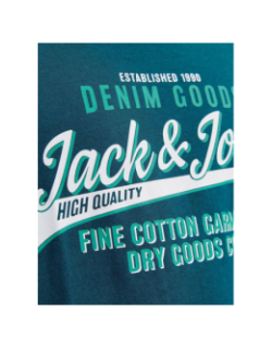 T-shirt logo vert garçon - Jack & Jones