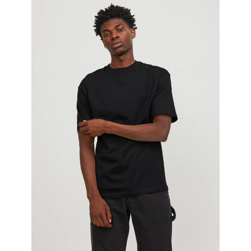 T-shirt bradley uni noir homme - Jack & Jones