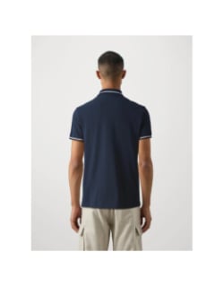 Polo regular tipping bleu marine homme - Tommy Jeans