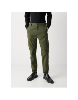 Pantalon relaxed cargo ethan ripstop vert homme - Tommy Jeans