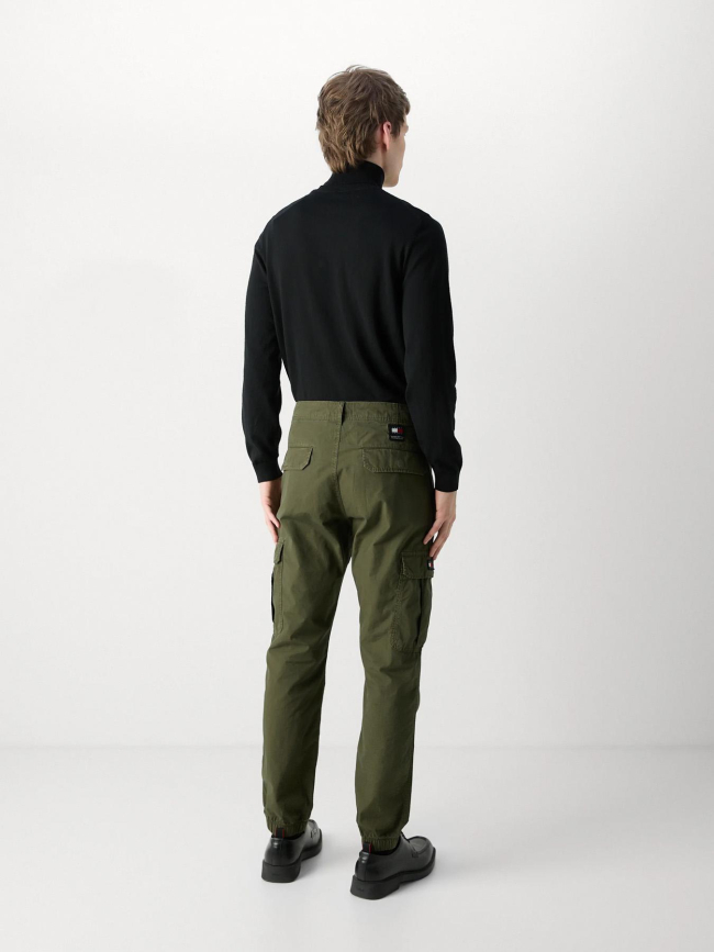 Pantalon relaxed cargo ethan ripstop vert homme - Tommy Jeans