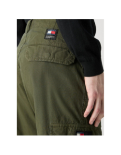 Pantalon relaxed cargo ethan ripstop vert homme - Tommy Jeans