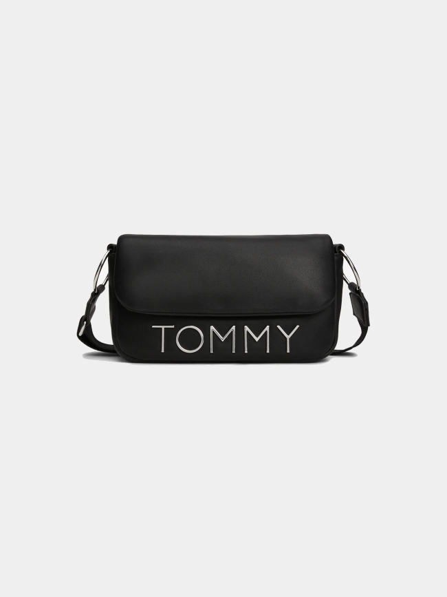 Sac bandoulière bold elongated noir femme - Tommy Jeans