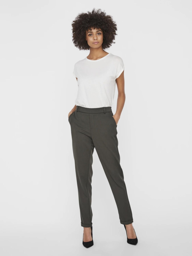 Pantalon large maya kaki femme - Vero Moda