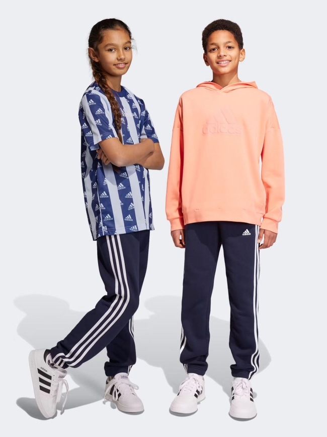 Pantalon de survêtement 3s fl bleu marine enfant - Adidas