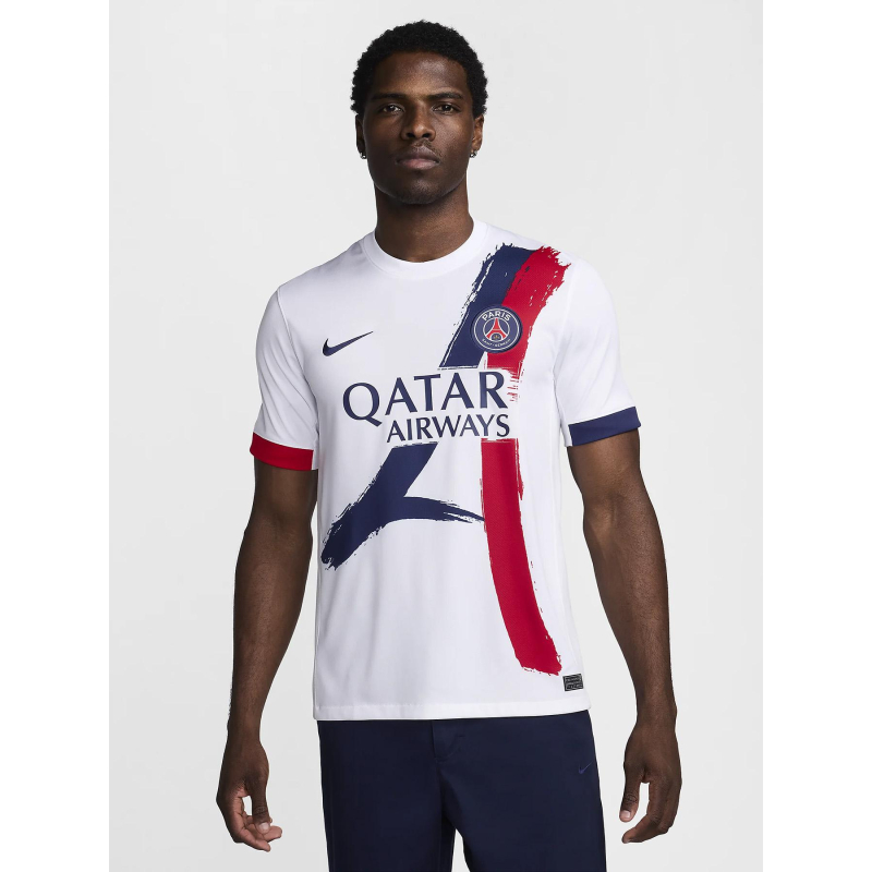 Maillot de football PSG extérieur 24/25 blanc homme - Nike