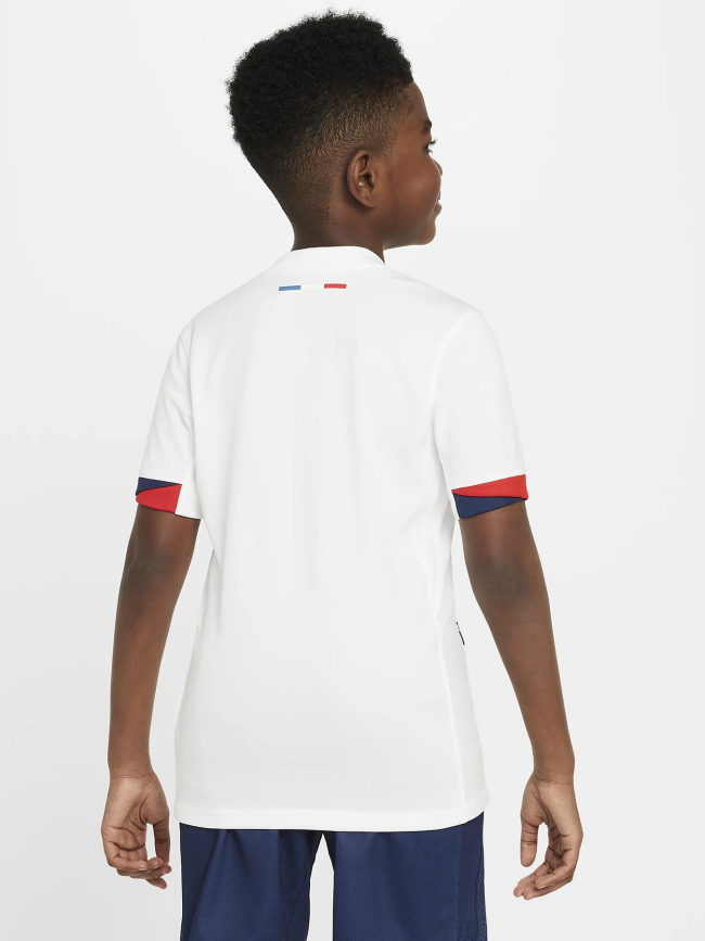 Maillot football PSG extérieur 24/25 blanc enfant - Nike