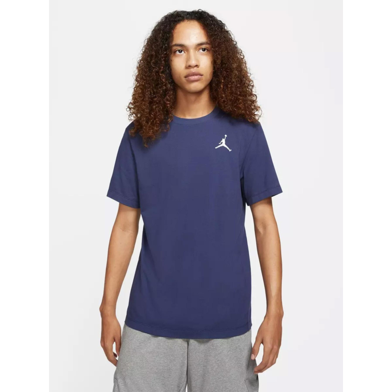 T-shirt jordan air jumpman brodé bleu marine homme - Nike