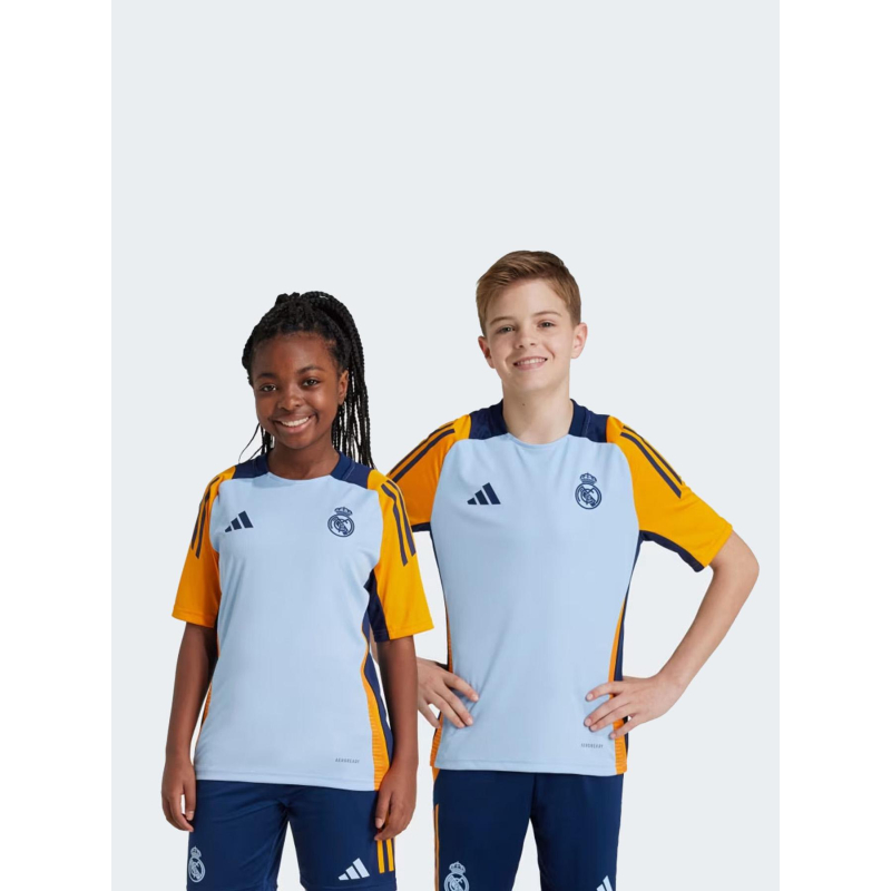 Maillot de football training real madrid bleu enfant - Adidas