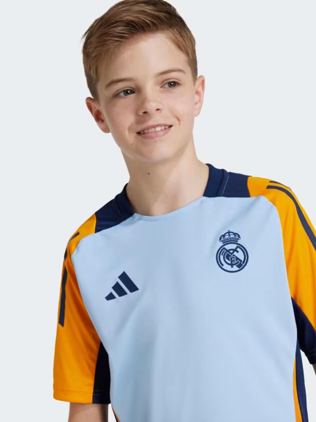 Maillot de football training real madrid bleu enfant - Adidas