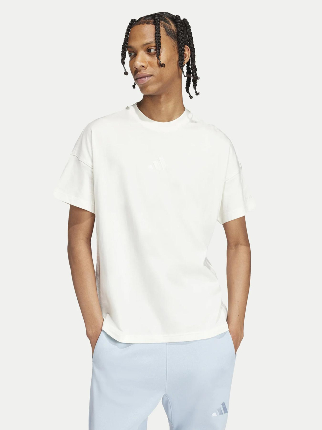 T-shirt loose all szn blanc écru homme - Adidas