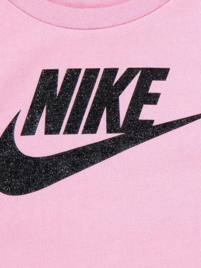 T-shirt futura rose fille - Nike