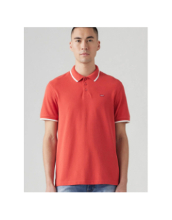 Polo uni quarter sundown rouge homme - Levi's