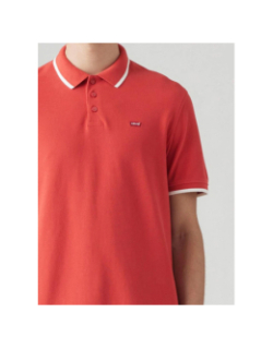 Polo uni quarter sundown rouge homme - Levi's