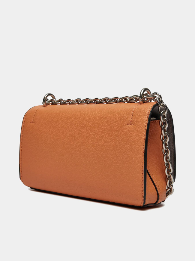 Sac bandoulière minimal mono orange femme - Calvin Klein Jeans