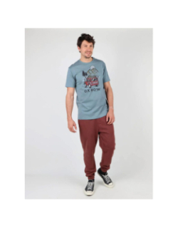 T-shirt graphique treck vert homme - Oxbow