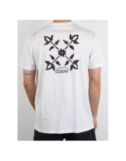 T-shirt tagtan imprimé 4flo blanc homme - Oxbow