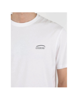 T-shirt tagtan imprimé 4flo blanc homme - Oxbow