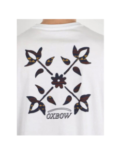 T-shirt tagtan imprimé 4flo blanc homme - Oxbow