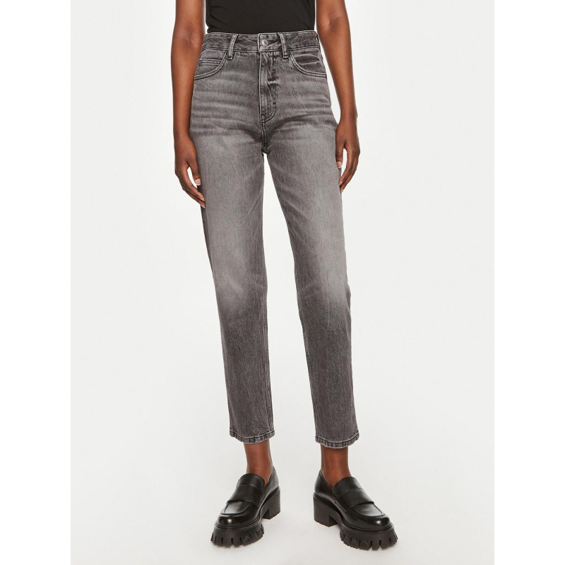 Jean mom 938 gris femme - Hugo